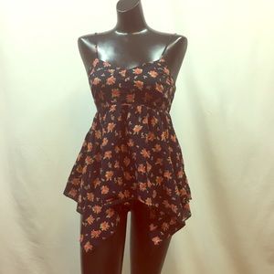 Mudd Floral Tank Top